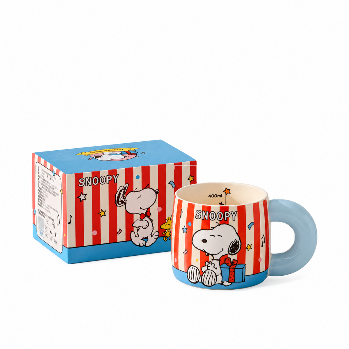 Snoopy Colorful Ceramic Mug 460 ml